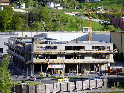 Baufortschritt Business Park - 7.5.08